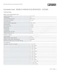 1537925 Datasheet Page 2