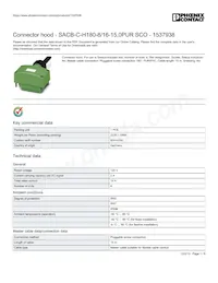 1537938 Datasheet Cover