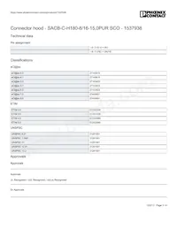 1537938 Datasheet Page 3