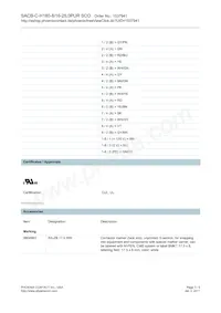 1537941 Datasheet Pagina 3