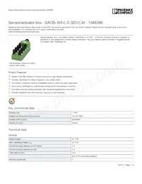 1548396 Datasheet Copertura