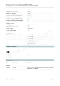 1548448 Datasheet Pagina 3