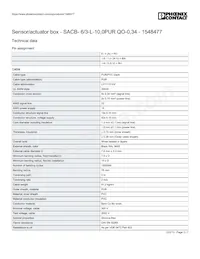 1548477 Datasheet Pagina 3