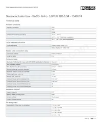 1548574 Datasheet Pagina 2