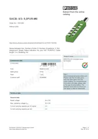 1551082 Datasheet Copertura