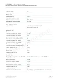 1662942 Datasheet Pagina 2