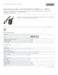 1669152 Datasheet Copertura