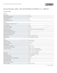 1669152 Datasheet Pagina 2