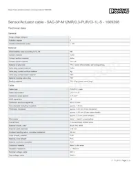 1669398 Datasheet Pagina 2