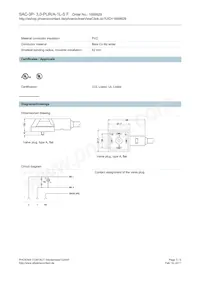 1669929 Datasheet Pagina 3