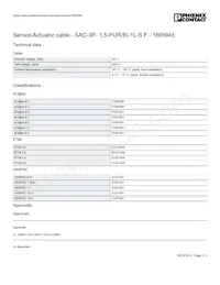 1669945 Datasheet Page 3