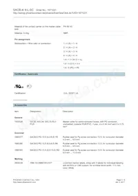 1671221 Datasheet Pagina 3