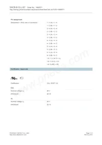 1680571 Datasheet Pagina 3