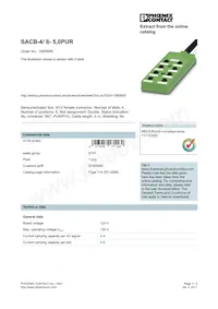 1680885 Datasheet Cover