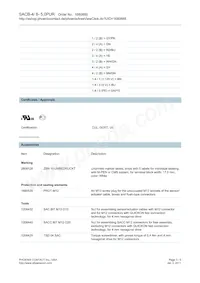 1680885 Datasheet Page 3