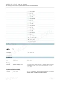 1680924 Datasheet Pagina 3