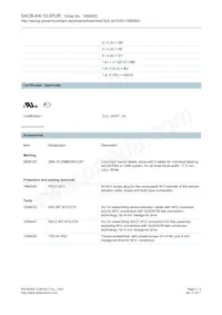 1680953 Datasheet Pagina 3