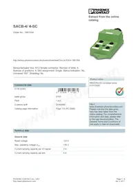 1681004 Datasheet Copertura