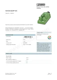 1683633 Datasheet Copertura