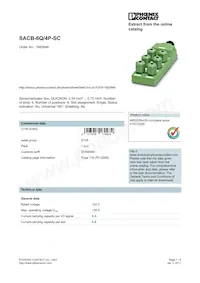 1683646 Datasheet Cover