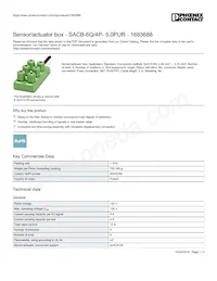 1683688 Datasheet Copertura