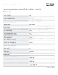 1683688 Datasheet Pagina 2