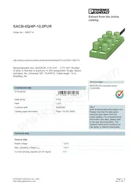 1683714 Datasheet Cover