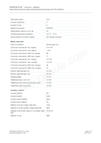 1692022 Datasheet Pagina 2