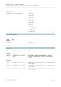 1692022 Datasheet Pagina 3