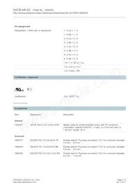 1692035 Datasheet Page 3