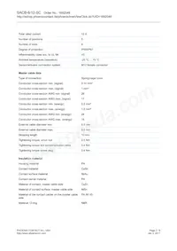 1692048 Datasheet Pagina 2