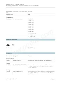 1692352 Datasheet Pagina 3