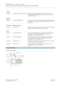 1692378 Datasheet Page 4