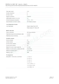 1692679 Datasheet Pagina 2