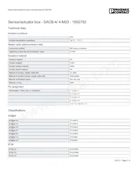 1692792 Datasheet Pagina 2