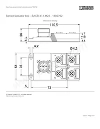 1692792 Datasheet Pagina 9