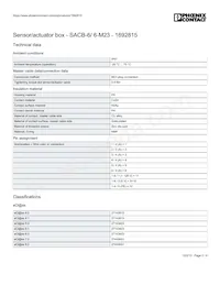 1692815 Datasheet Page 2