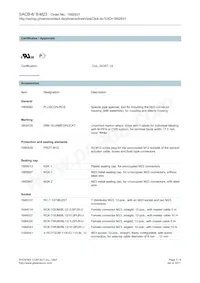 1692831 Datasheet Pagina 3