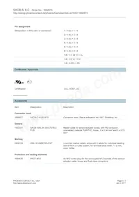 1692873 Datasheet Pagina 3