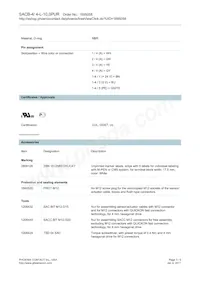 1695058 Datasheet Pagina 3