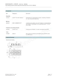 1695252 Datasheet Page 4