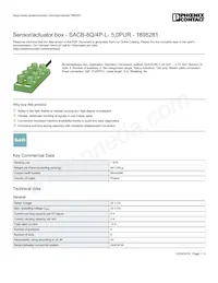 1695281 Datasheet Cover