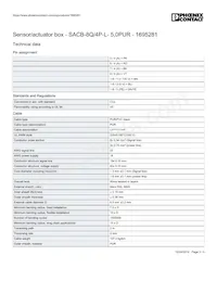 1695281 Datasheet Pagina 3