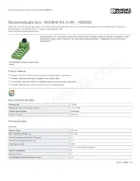 1695333 Datasheet Cover