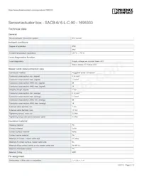 1695333 Datasheet Pagina 2