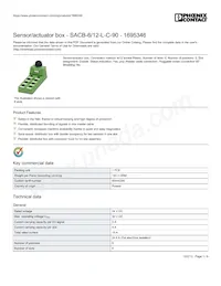 1695346 Datasheet Cover