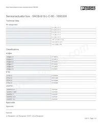 1695359 Datasheet Page 3