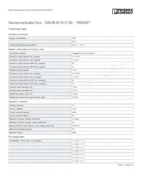 1695427 Datasheet Pagina 2