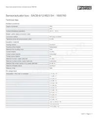 1695760 Datasheet Page 2