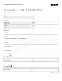 1695854 Datasheet Page 4